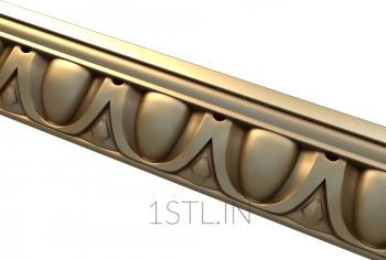 Baguette (BG_0496) 3D model for CNC machine